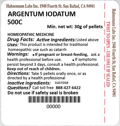Argentum Iodatum 500C 30g - Argentum Iodatum 500C 30g